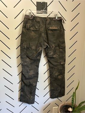 YoungLA camo print cargo utility pants